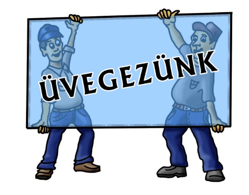 Üveges munka Szigethalmon